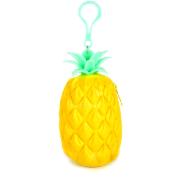 Pineapple Silicone Coin bag purse - Picture 3 of 9